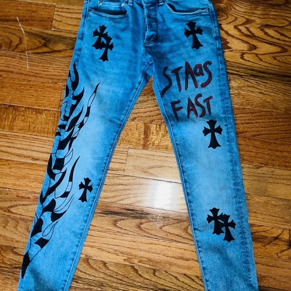 Used “Chrome heart”jeans! - Picture 2 of 3